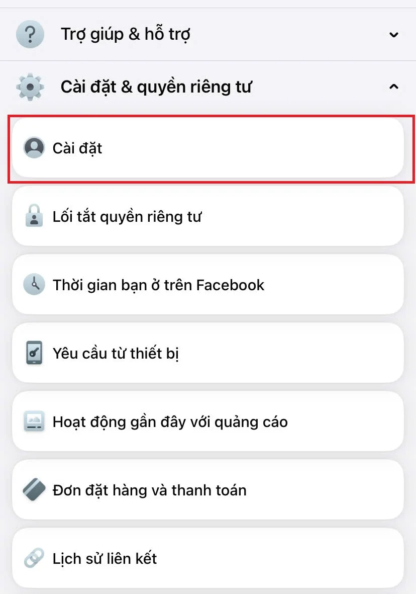 Hướng dẫn kiểm tra tài khoản facebook đã xác thực số điện thoại