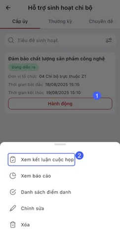 Tra cứu tài liệu sinh hoạt chi bộ tháng 5 năm 2026 online chi tiết? Xem tài liệu sinh hoạt chi bộ trên Sổ tay đảng viên điện tử ra sao?