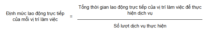 Cách tính định mức trong xây dựng định mức kinh tế - kỹ thuật dịch vụ kiểm dịch y tế, y tế dự phòng tại cơ sở y tế công lập như thế nào?