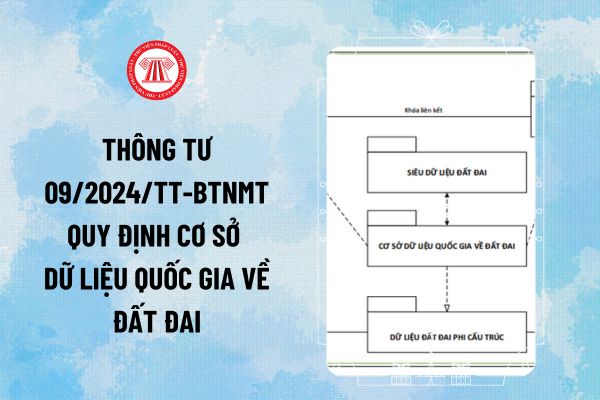 Thông tư 09/2024/TT-BTNMT về cơ sở dữ liệu quốc gia về đất đai và Hệ thống thông tin quốc gia về đất đai ra sao?