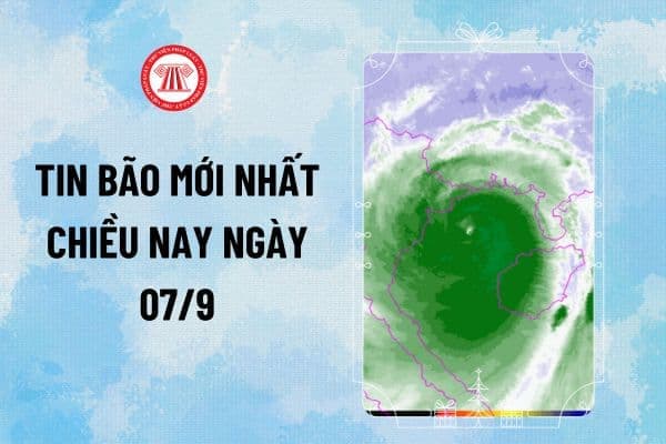 Thông tin bão mới nhất chiều nay 07/9: Bão Yagi đi sâu vào đất liền đường đi của bão Yagi như thế nào?