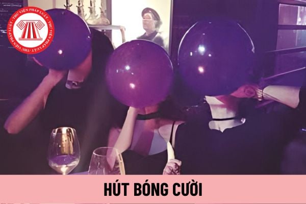 hút bóng cười