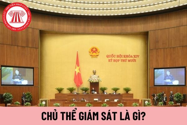 chủ thể giám sát