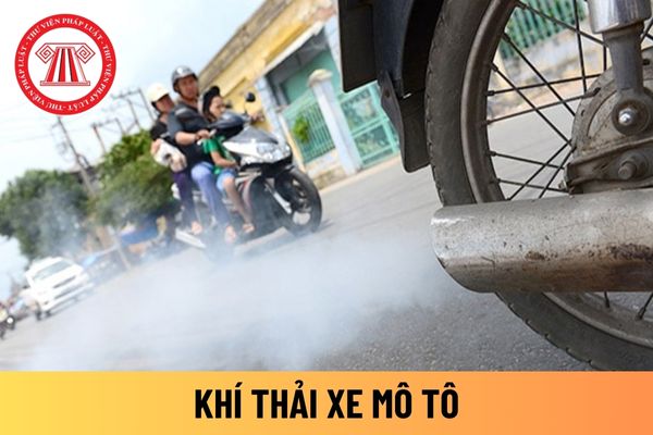 khí thải xe mô tô