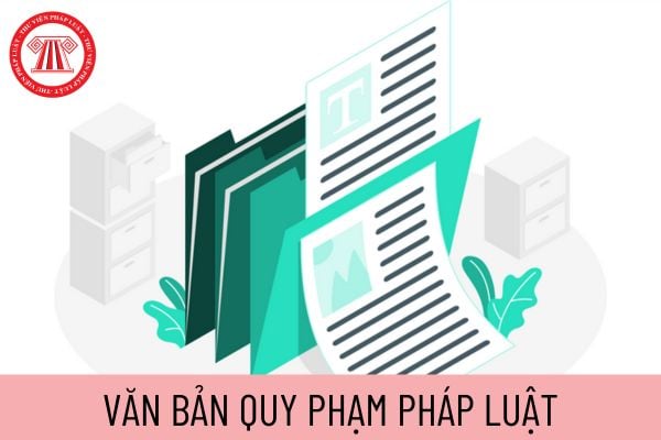 văn bản quy phạm pháp luật