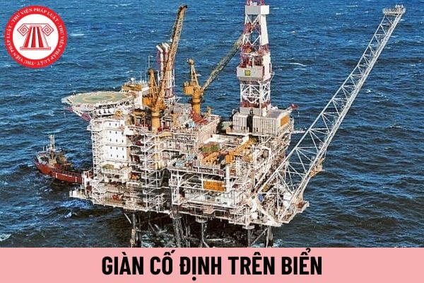 Giàn cố định trên biển 