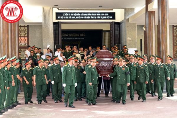 Lễ tang trong Quân đội (Hình từ Internet)