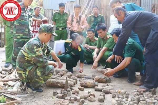 Chứng chỉ quản lý vật liệu nổ quân dụng