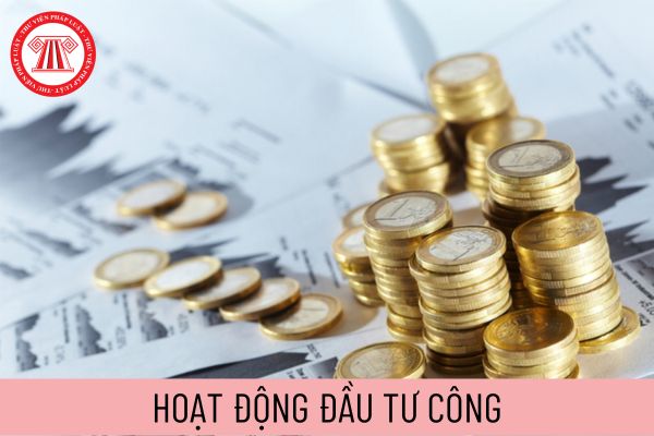 hoạt động đầu tư công