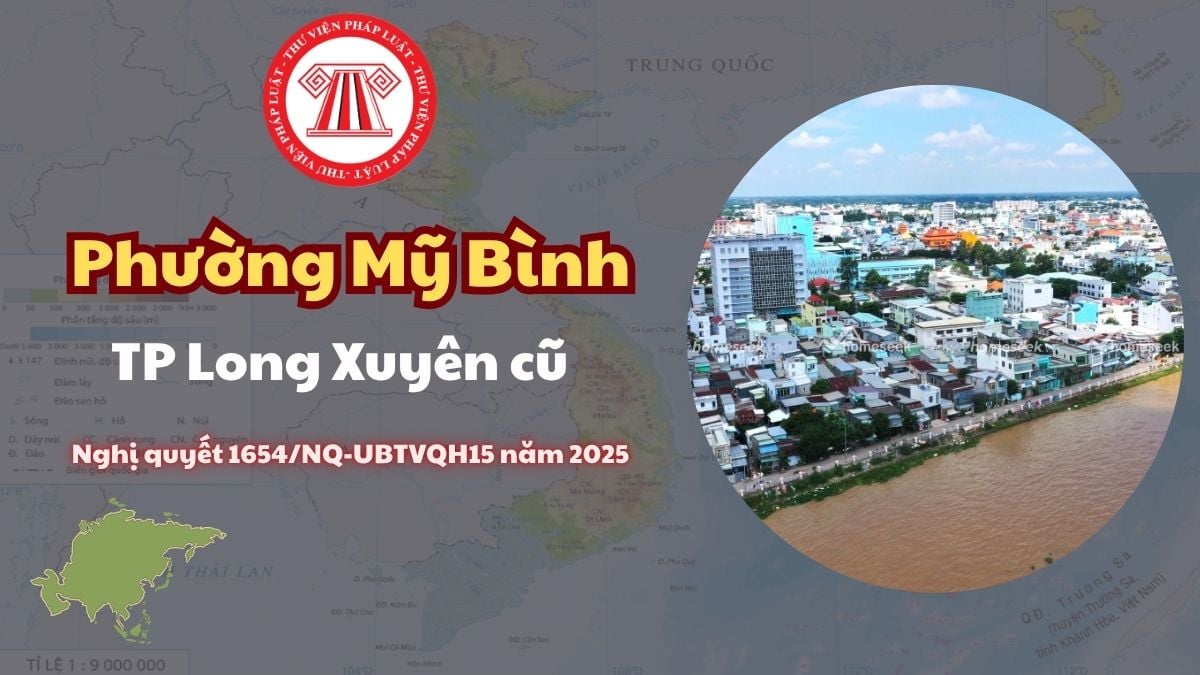 Phường Mỹ Bình Thành phố Long Xuyên tỉnh An Giang cũ