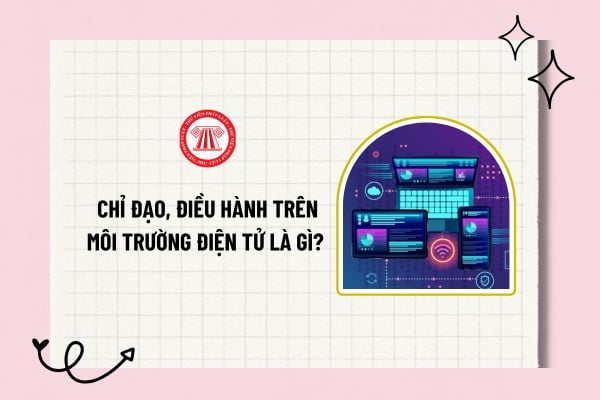 Chỉ đạo, điều hành trên môi trường điện tử là gì? Trách nhiệm tổ chức thực hiện chỉ đạo, điều hành trên môi trường điện tử là gì?