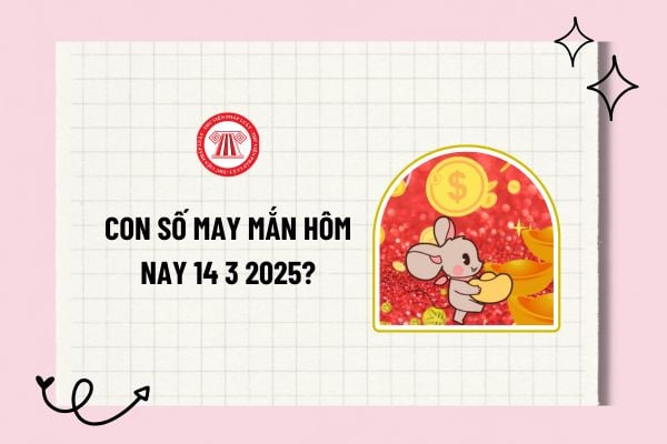 Con số may mắn hôm nay 14 3 2025? 3 con số may mắn hôm nay 14 3 2025? Con số may mắn tài lộc theo 12 con giáp?