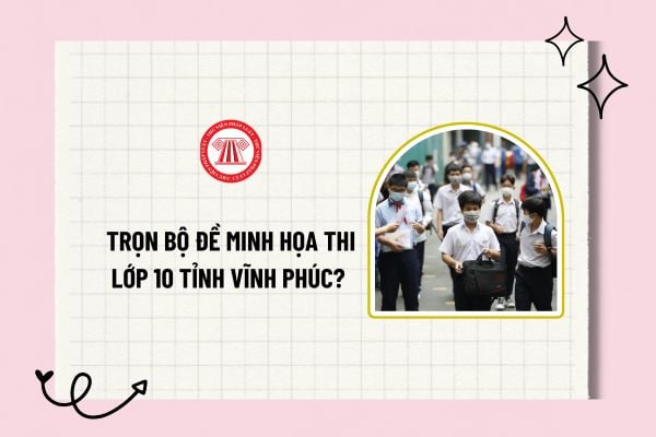 Trọn bộ đề minh họa thi lớp 10 tỉnh Vĩnh Phúc? Tải về đề minh họa 8 môn thi lớp 10 tỉnh Vĩnh Phúc?