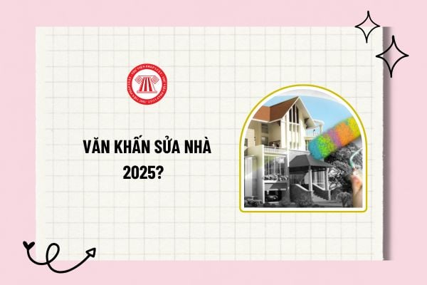 Văn khấn sửa nhà 2025? Văn khấn sửa nhà ngắn gọn? Mâm cúng sửa nhà đơn giản? Mâm ngũ quả cúng sửa nhà?