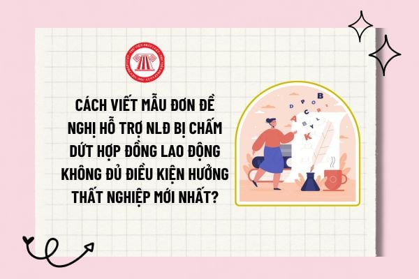 Cách viết mẫu đơn đề nghị hỗ trợ NLĐ bị chấm dứt hợp đồng lao động không đủ điều kiện hưởng thất nghiệp mới nhất?