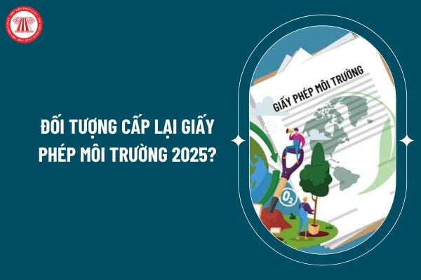 Đối tượng nào được cấp lại giấy phép môi trường từ 2025 theo Nghị định 05/2025? Những đối tượng được miễn đăng ký môi trường 2025? (Hình từ internet)