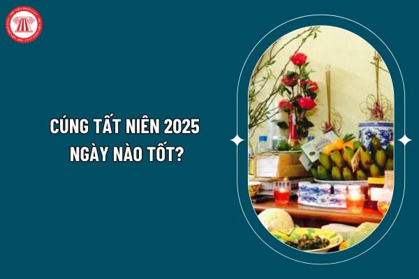 Cúng tất niên 2025 ngày nào tốt? Ngày đẹp cúng tất niên 2025? Người dân có được sử dụng pháo hoa Tết Âm lịch 2025 không? (Hình từ internet)