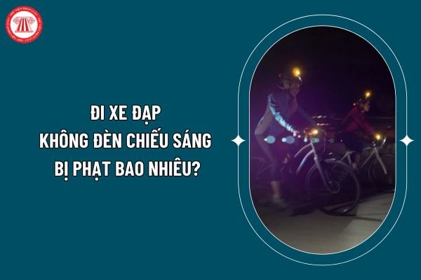 Đi xe đạp không đèn chiếu sáng bị phạt bao nhiêu 2025? Mức xử phạt đi xe đạp không đèn chiếu sáng theo Nghị định 168/2024? (Hình từ internet)