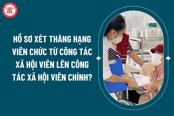 Hồ sơ xét thăng hạng viên chức từ Công tác xã hội viên lên Công tác xã hội viên chính theo Quyết định 1758? (Hình từ internet)