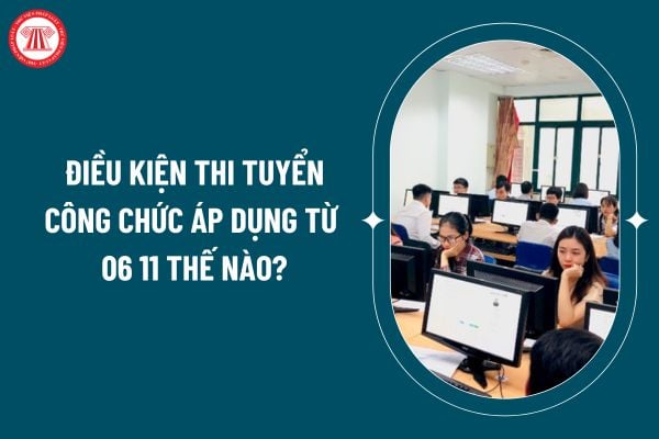 Điều kiện thi tuyển công chức theo Quyết định 785 áp dụng từ 06 11 gồm những gì? Xác định người trúng tuyển trong kỳ thi tuyển công chức thế nào? (Hình từ internet)