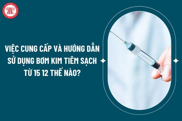 Việc cung cấp và hướng dẫn sử dụng bơm kim tiêm sạch từ 15 12 thế nào? Người sử dụng lao động có trách nhiệm gì trong phòng chống HIV/AIDS tại nơi làm việc? (Hình từ internet)