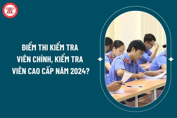 Điểm thi Kiểm tra viên chính Kiểm tra viên cao cấp năm 2024 như thế nào? Phúc khảo điểm thi Kiểm tra viên chính Kiểm tra viên cao cấp năm 2024? (Hình từ internet)