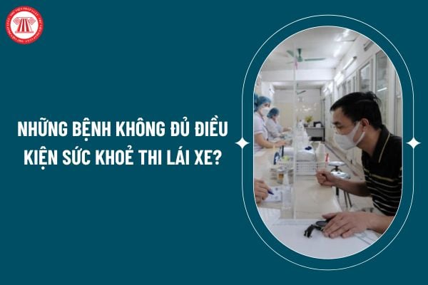 Những bệnh không đủ điều kiện sức khoẻ thi lái xe theo Thông tư 36/2024 áp dụng từ 2025 thế nào? (Hình từ internet)