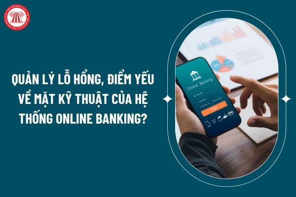 Quản lý lỗ hổng, điểm yếu về mặt kỹ thuật của hệ thống Online Banking theo Thông tư 50/2024 thế nào? (Hình từ internet)