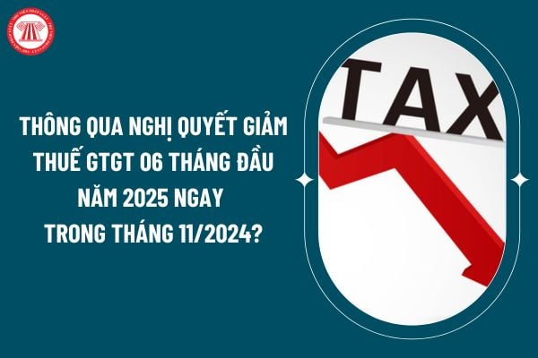 Thông qua Nghị quyết giảm thuế GTGT 06 tháng đầu năm 2025 ngay trong tháng 11/2024 đúng không? Công văn 12477 lập đề nghị giảm thuế GTGT thế nào? (Hình từ internet)