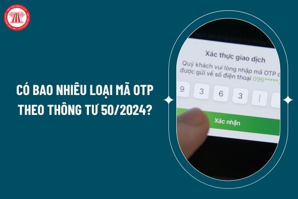 Có bao nhiêu loại mã OTP theo Thông tư 50/2024? Đơn vị cung cấp dịch vụ Online Banking phải công bố những thông tin gì? (Hình từ internet)