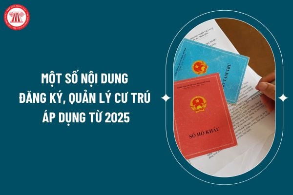 Một số nội dung đăng ký, quản lý cư trú theo Nghị định 154/2024 áp dụng từ 2025 thế nào? Nguyên tắc cư trú và quản lý cư trú hiện nay? (Hình từ internet)