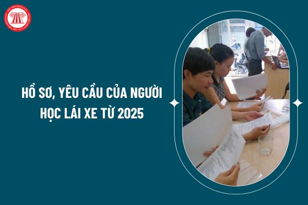 Hồ sơ của người học lái xe từ 2025 theo Thông tư 35/2024 gồm những gì? Người học lái xe cần đáp ứng những yêu cầu gì? (Hình từ internet)