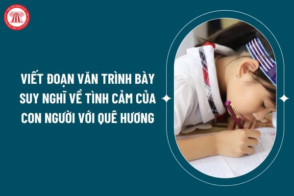 Viết đoạn văn trình bày suy nghĩ về tình cảm của con người với quê hương? Viết đoạn văn về tình yêu quê hương lớp 6? Nhiệm vụ của học sinh trung học? (Hình từ internet)