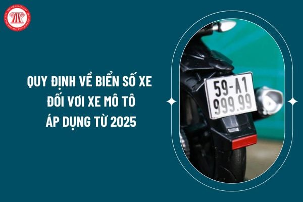 Quy định về biển số xe đối vơi xe mô tô áp dụng từ 2025 theo Thông tư 79/2024 như thế nào? (Hình từ internet)