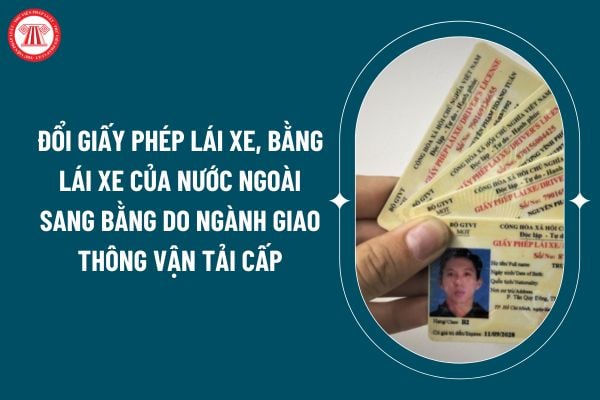 Đổi giấy phép lái xe, bằng lái xe của nước ngoài sang bằng do ngành Giao thông vận tải cấp theo Thông tư 35/2024 ra sao? (Hình từ internet)