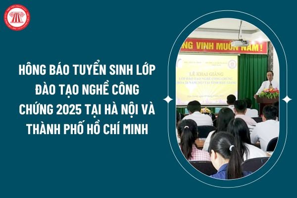 Thông báo tuyển sinh lớp đào tạo nghề công chứng 2025 tại Hà Nội và Thành phố Hồ Chí Minh ra sao? (Hình từ internet)