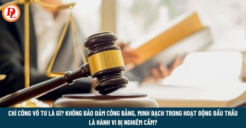 Chí công vô tư là gì? Không bảo đảm công bằng, minh bạch trong hoạt động đấu thầu là hành vi bị nghiêm cấm?