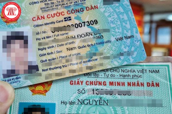 Mẫu giấy xác nhận số chứng minh nhân dân 09 số CC04? Mẫu này được in trên khổ giấy nào theo quy định mới?