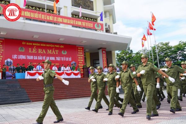 Lực lượng tham gia bảo vệ an ninh, trật tự ở cơ sở phối hợp, hỗ trợ những ai trong thực hiện nhiệm vụ?