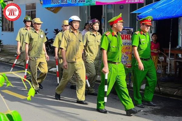 Lực lượng tham gia bảo vệ an ninh, trật tự ở cơ sở có được trang bị súng để thực hiện nhiệm vụ không?