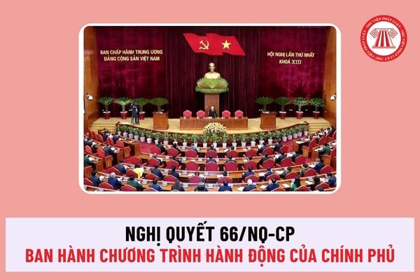 Nghị quyết 66/NQ-CP ban hành Chương trình hành động của Chính phủ có các mục tiêu phấn đấu đến 2030 ra sao?