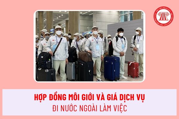 Hợp đồng môi giới và giá dịch vụ theo hợp đồng môi giới người lao động Việt Nam đi làm việc ở nước ngoài từ 1/7/2024 ra sao?