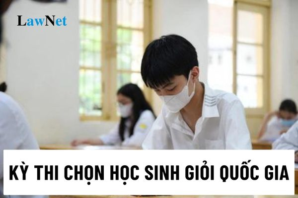 Mỗi thí sinh được tham dự mấy môn thi kỳ thi chọn học sinh giỏi quốc gia?