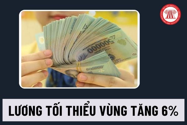 Lương tối thiểu tăng 6% thì tiền lương của người lao động ở Vùng I ít nhất là bao nhiêu từ ngày 1/7/2024?