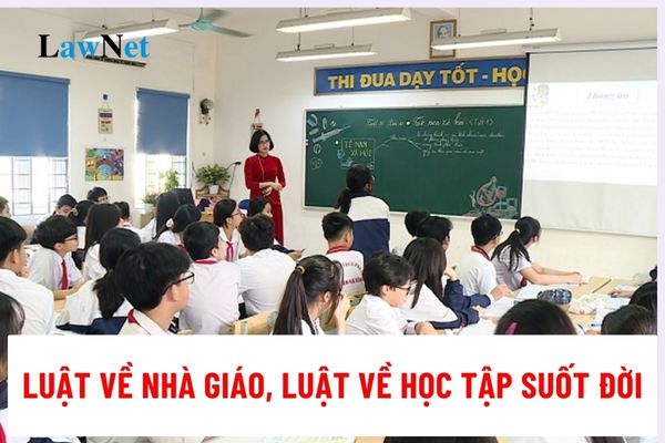 Sẽ sớm xây dựng Luật về nhà giáo, Luật về học tập suốt đời đúng không?