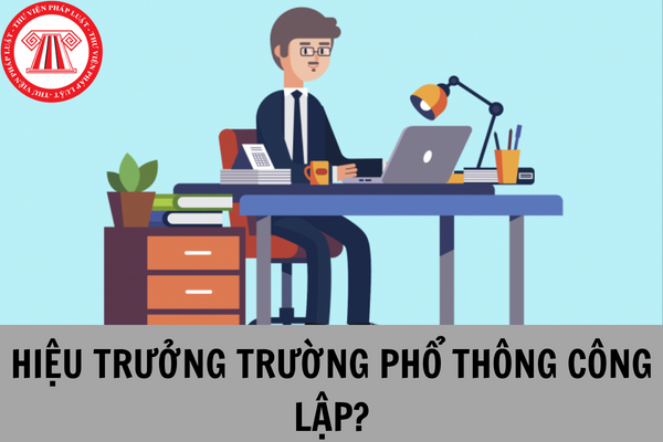 Hiệu trưởng trường phổ thông công lập có phải là viên chức lãnh đạo? 