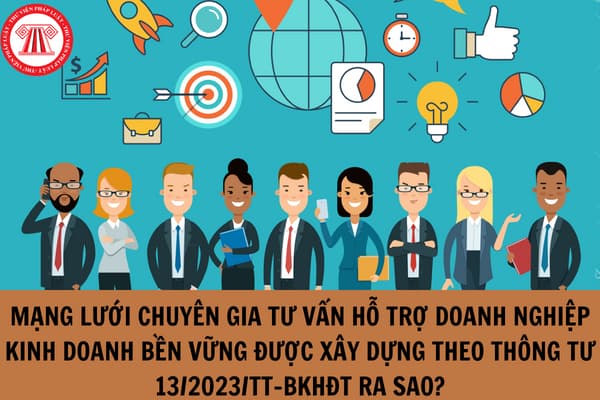 Mạng lưới chuyên gia tư vấn hỗ trợ doanh nghiệp kinh doanh bền vững được xây dựng ra sao?