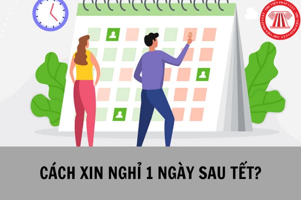 cách xin nghỉ việc 1 ngày