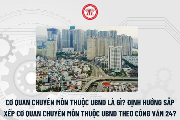 Cơ quan chuyên môn thuộc UBND là gì? Yêu cầu, Định hướng sắp xếp cơ quan chuyên môn thuộc UBND theo Công văn 24? 