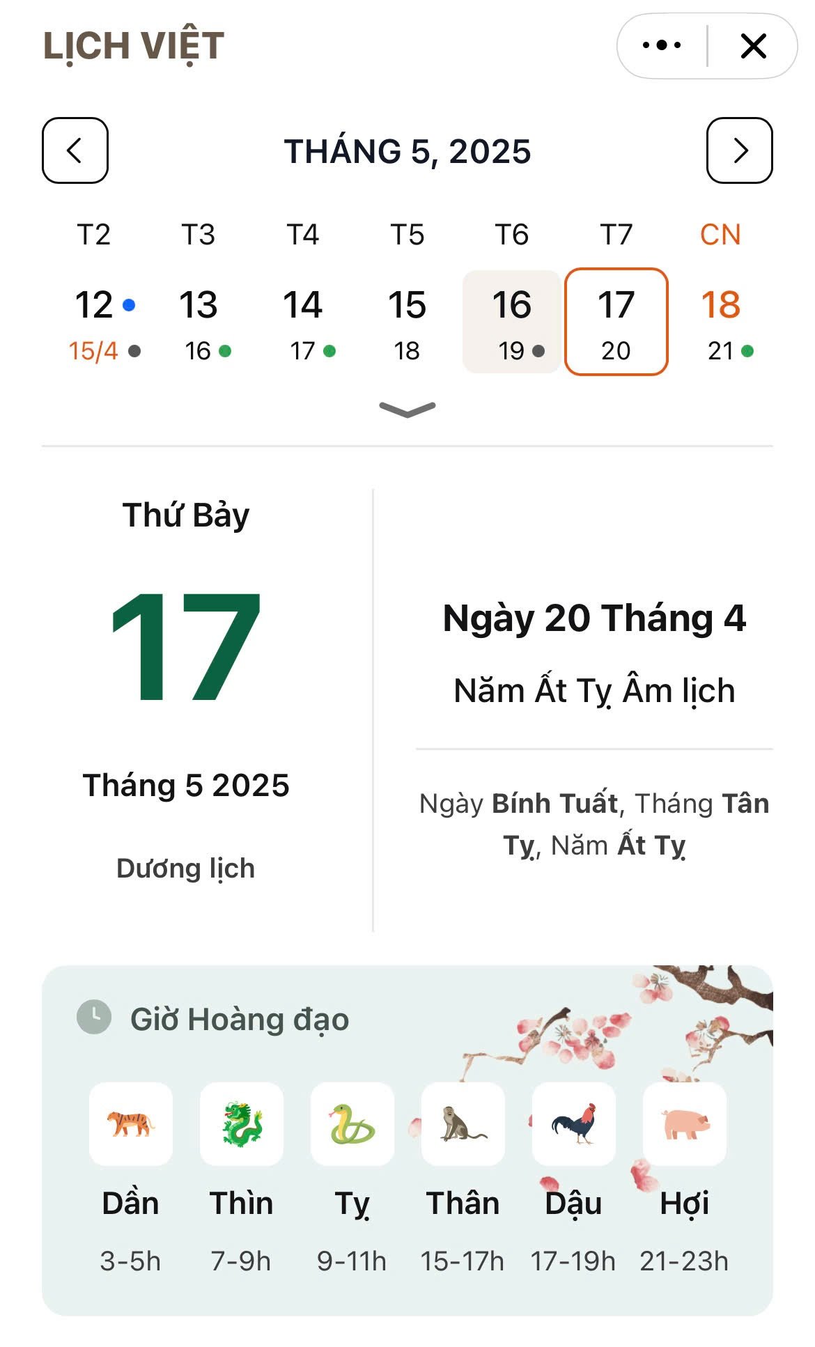 Ngày 17 5 là thứ mấy? Ngày 17 5 cung gì? Ngày 17 tháng 5 có phải ngày lễ lớn của Việt Nam hay không?